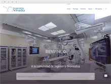 Tablet Screenshot of ingbiomedica.com